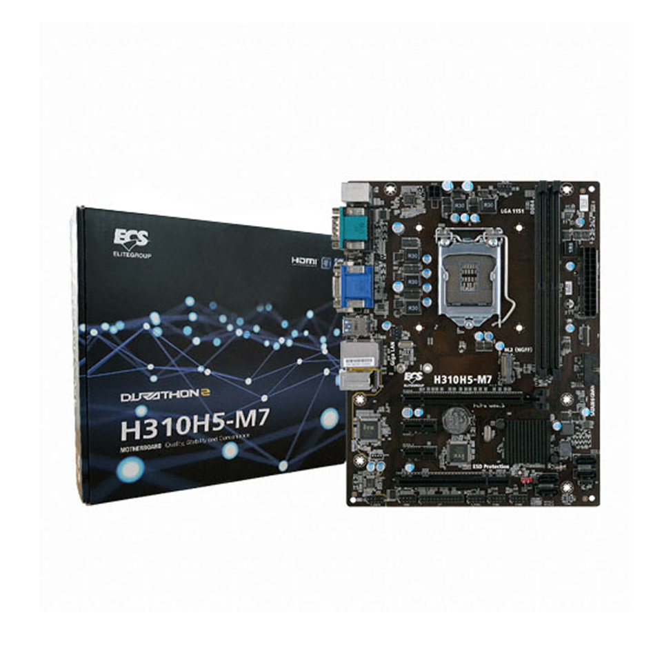 ECS Durathon H310CH5-M7 Motherboard