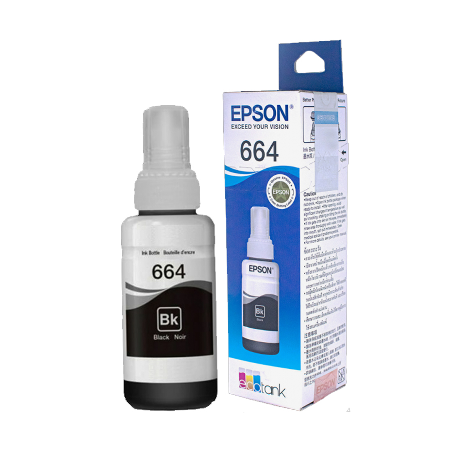 Epson T6641 Original Ink Bottle 70ml (Black) - OXORD Computer Solutions