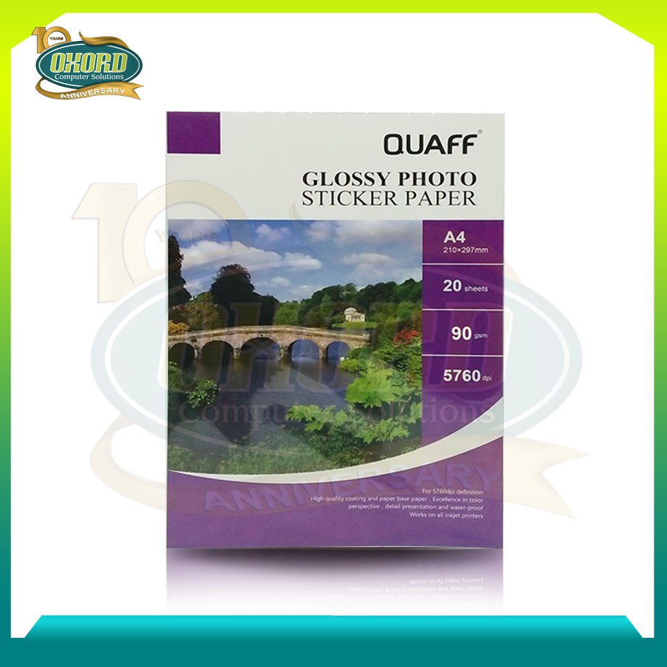 Quaff Glossy Photo Paper